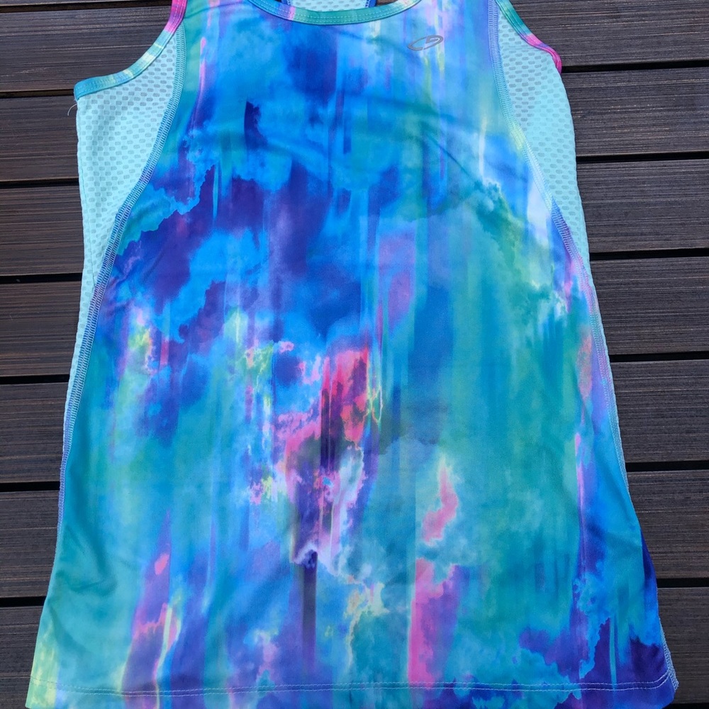 A colorful tank top